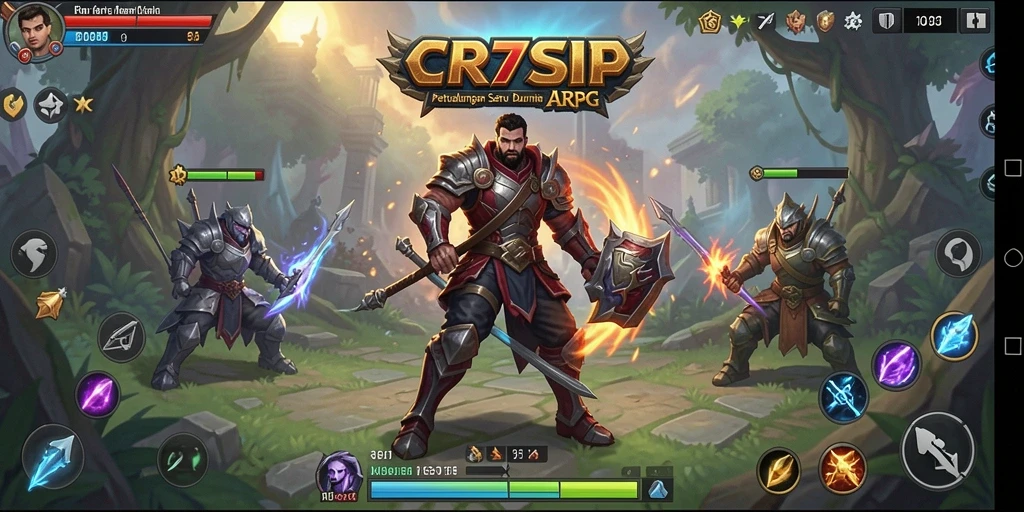 Tangkapan layar gameplay menampilkan aksi seru dalam eksplorasi dunia ARPG.