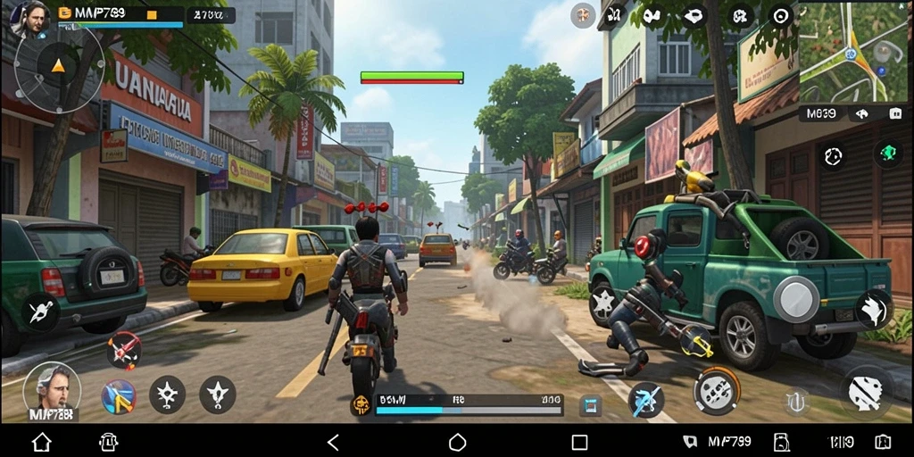 Tampilan interface MVP789 yang sederhana dan efektif.